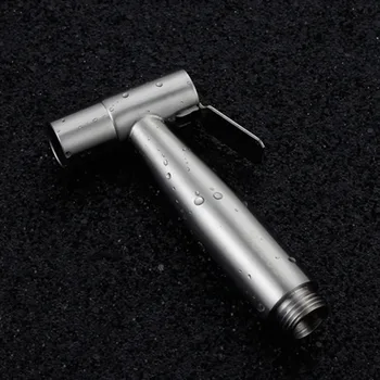 

Cleansing Body Washer 304 Stainless Steel Toilet Spray Gun Faucet Set Booster Flusher Nozzle