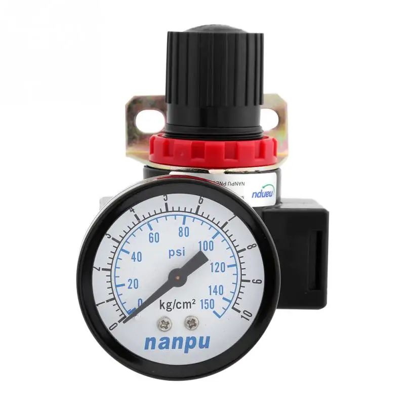 BR3000 G3/" воздушный компрессор контроля давления регулирующий клапан с манометром 0,05~ 1 МПа