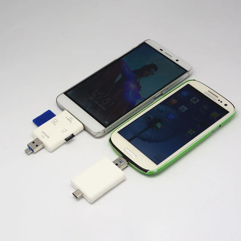 OPQ Type C для Sd/Tf кард ридер Micro Sd/Usb три в одном телефона|Картридеры| |