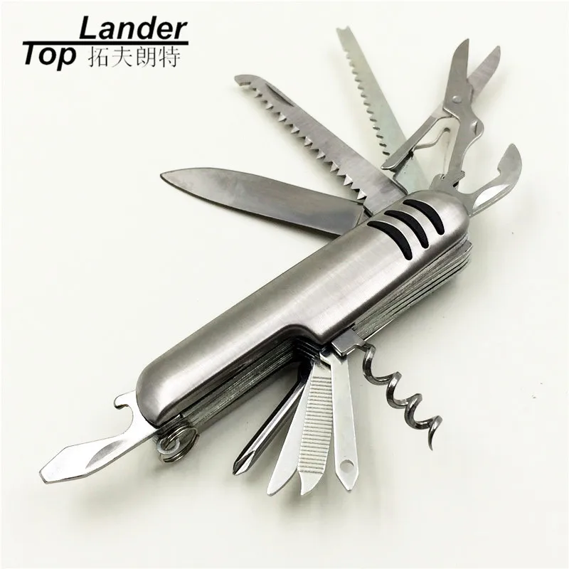 

Outdoor Hiking Camping Multi Tool Folding Pocket EDC Tools Gear Multi-purpose Swiss Army Knife Travel Kit Survival
