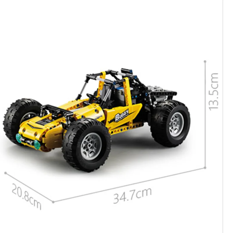 522 PCS Technic серия RC гоночный автомобиль модель DIY строительный блок машина кирпичные игрушки для детей