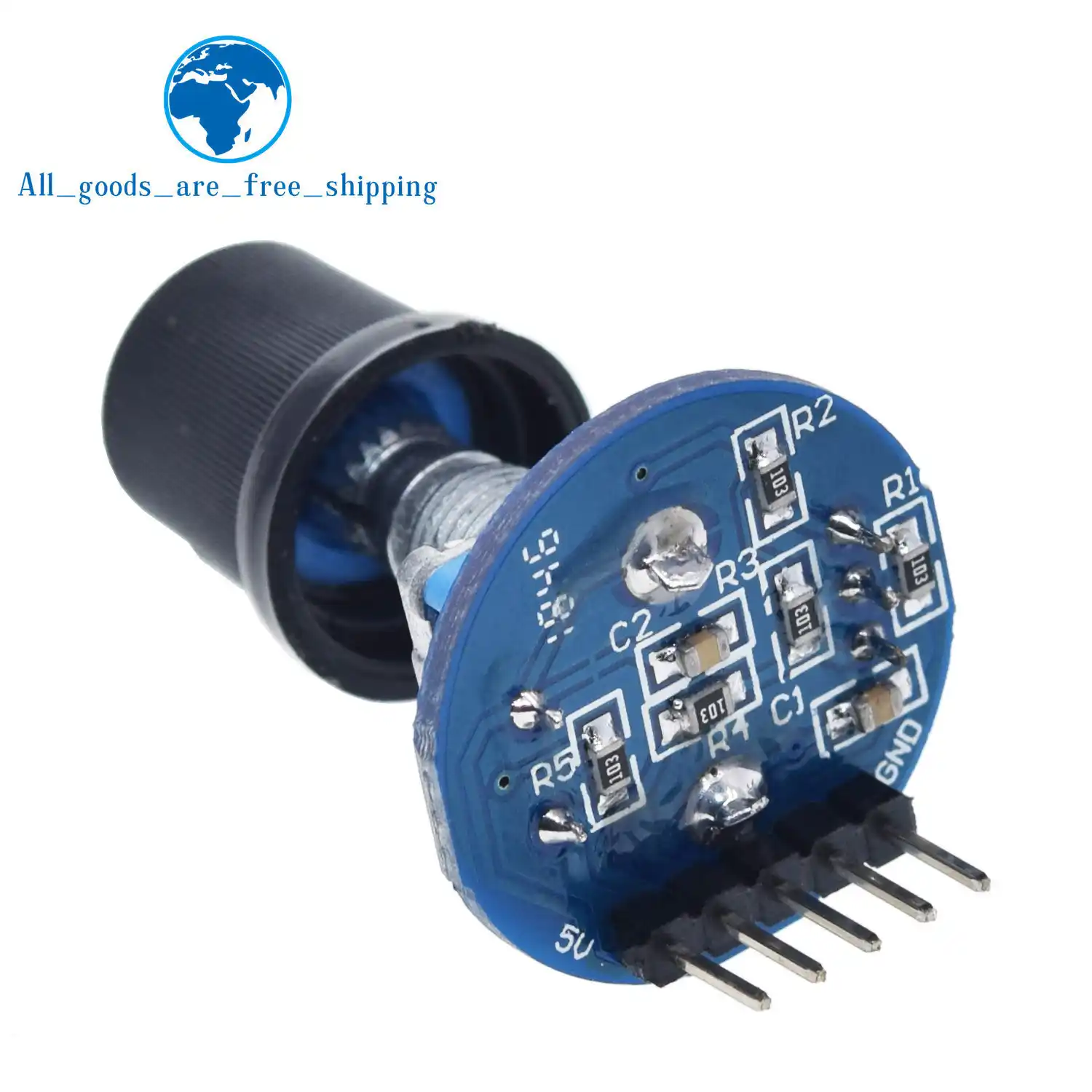 TZT Rotary Encoder Module for Arduino Brick Sensor Development Round ...