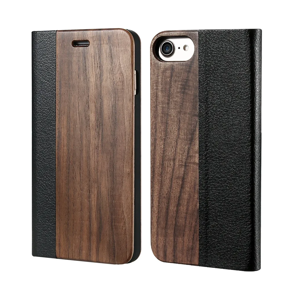 

KISSCASE Luxury Leather Flip Case For iPhone X 6 6S 7 8 Plus With Card Slot Phone Cases For Samsung Galaxy S7 S7 Edge Shells