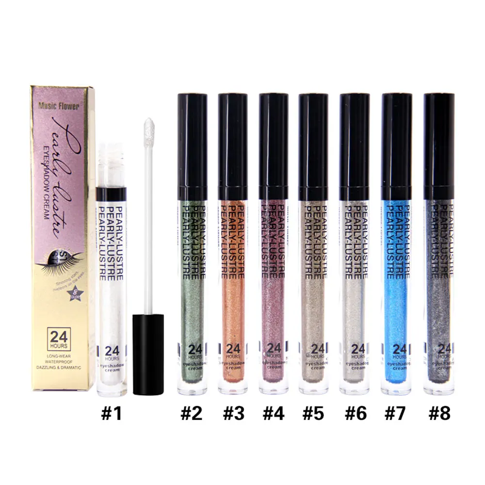 

1 Pcs Glitter Pen 10 Colors Metallic Shine Eye Shadow Combination Pencil Eyes Makeup Cosmetic