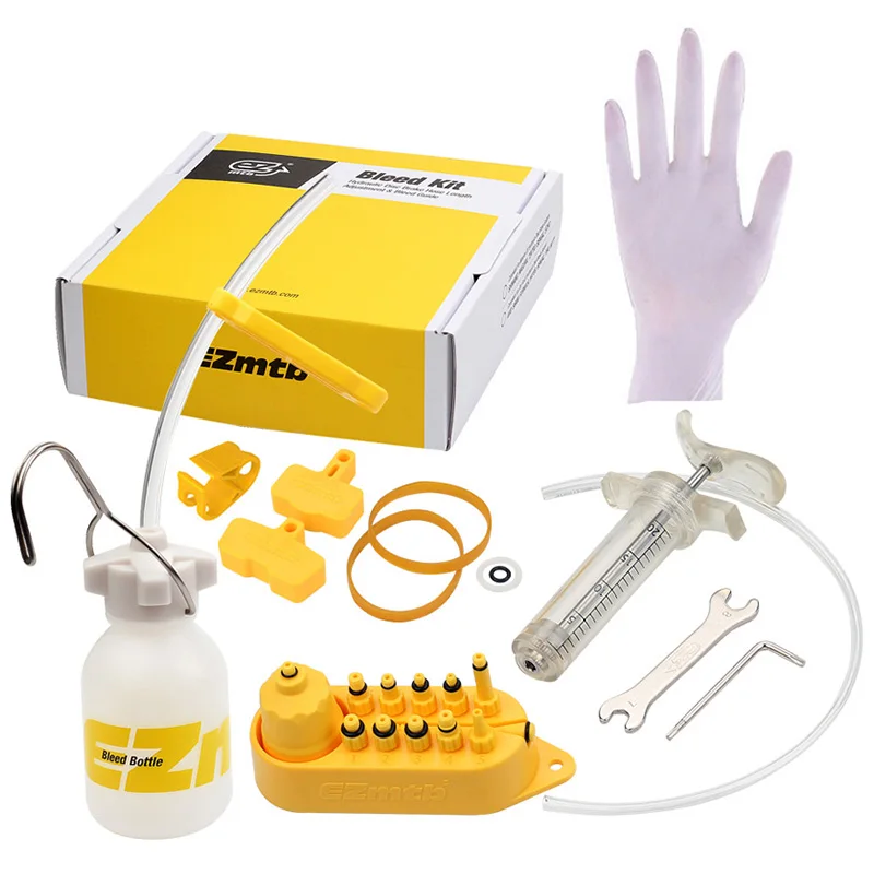 

AYHF-Bikein Pro Bicycle Hydraulic Disc Brake Mineral Oil Bleed Kit For Shimano, Magura, Tektro, Sram Series Mtb Bike Brake Rep