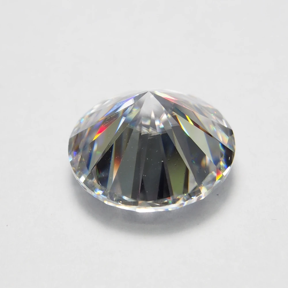 

11mm DEF Heart and Arrows Cut VVS Moissanite Super White Moissanite Diamond 5 carat for Ring