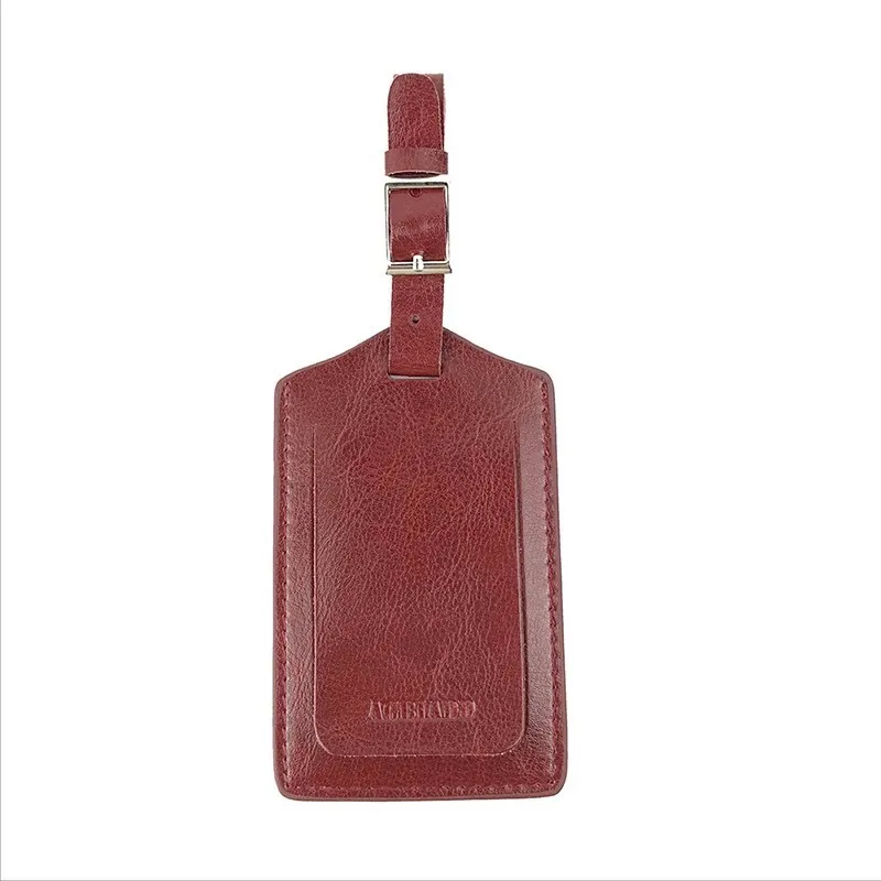 Luggage&bags Accessories Leather Suitcase ID Addres Holder Luggage Label Straps Suitcase Luggage Tags Drop Shipping 718-50