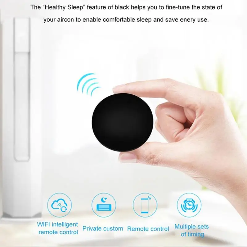 

UFO-R1 Mini Smart Switch WIFI Wireless Remote Control Smart Home Automation for TV Air Conditioner IR Infrared Equipment