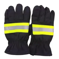 Защитные пожарные огнезащитные перчатки изолированные Нескользящие радиационные перчатки пожарная защита перчатки толще версия DST020
