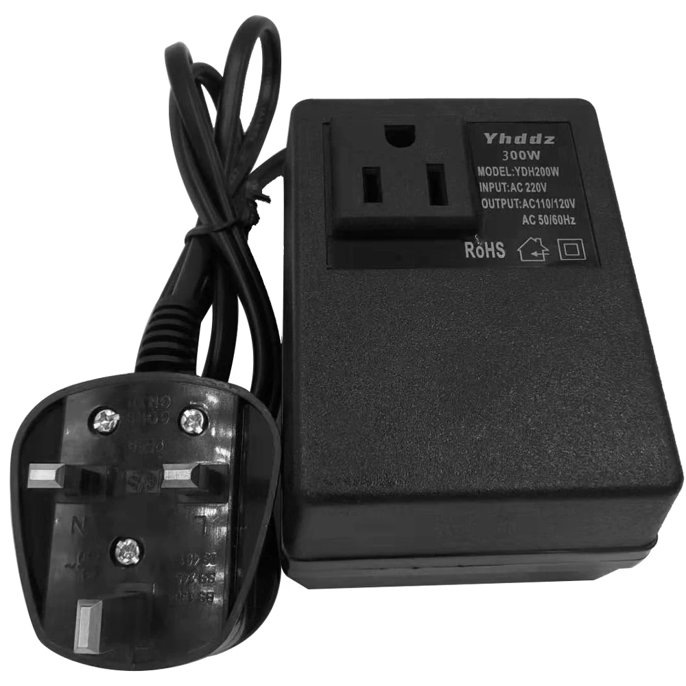 

Intelligent Step Down Transformer AC 220V To 110V Travel Power Adapter Efficient Household 300W Voltage Converter