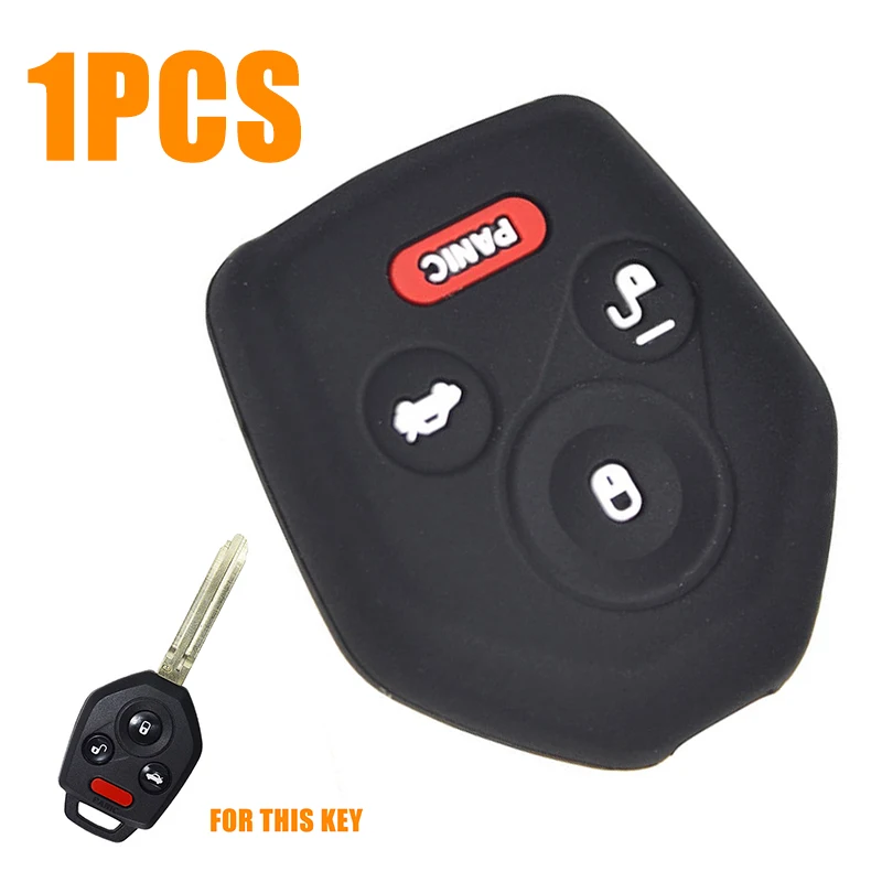 

Durable Silicone Remote Key Cover High Protective Car Key Case For Subaru Forester Impreza Legacy Outback WRX
