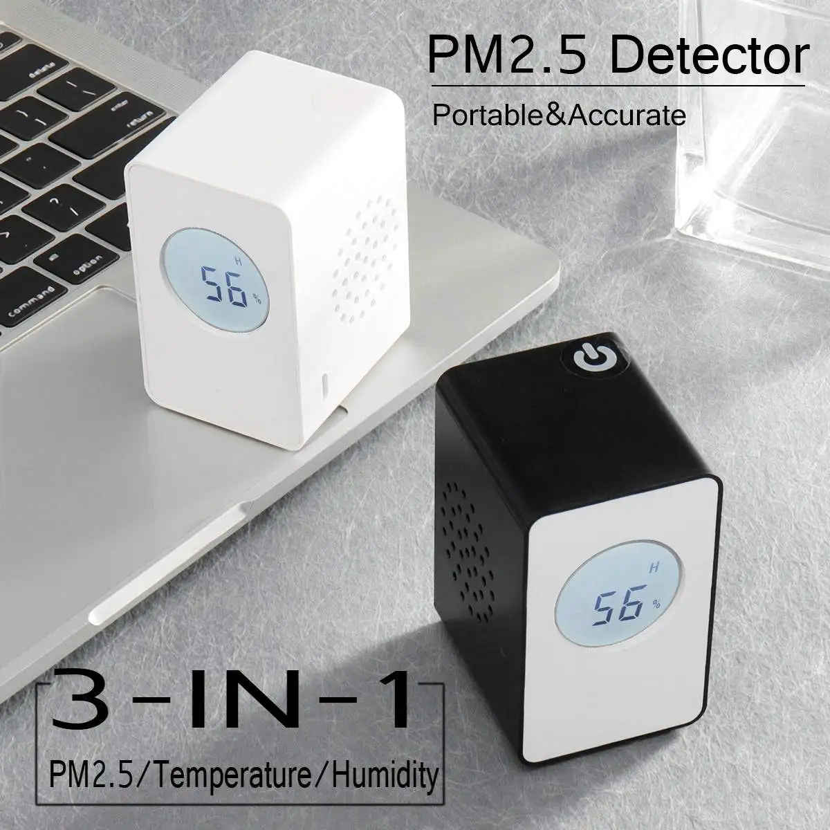

Car PM2.5 Detector Tester Meter Air Quality Monitor Home Gas Analyzer Thermometer Humidity Meter Diagnostic tool