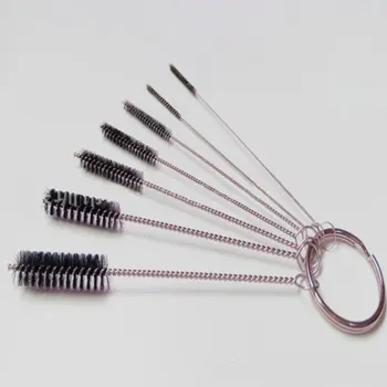 

7pcs Nylon Tube Brushes Multi-Functional Tools Brush Kitchen Cleaning Drink Straws Hummingbird Feeders Spray Brush 2019 New Sale