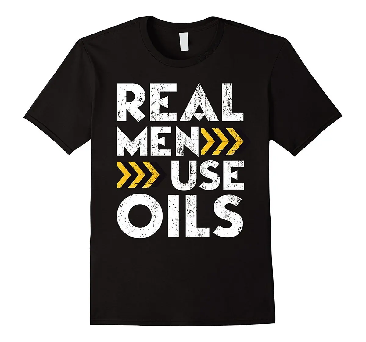

Real Men Use Oils T-Shirt, Men's Essential Oils, Funny Mens 100% Cotton Short Sleeve Print Cool Funny T Shirt Men High Quality