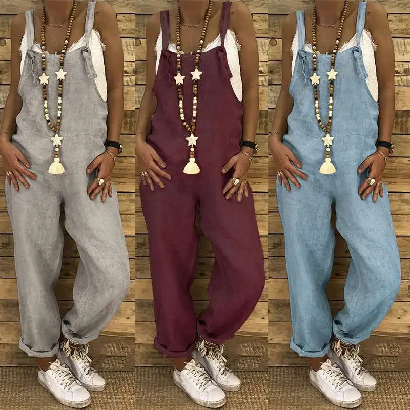 zanzea collection overalls