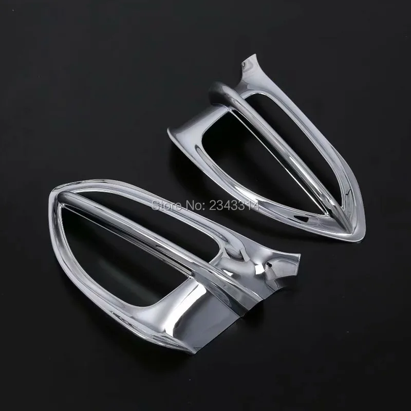 

For Hyundai i20 i 20 2018 2019 ABS Front Fog Light Lamp Cover Foglights Frame Trim Protector Exterior Car Styling Accessories