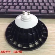 10x высокого Мощность Светодиодный точечный светильник AR111 QR111 G53 GU10 AC110V 220V DC12V затемнения светодиодный потолочный лампы заменить 150 Вт галогенная лампа yrank