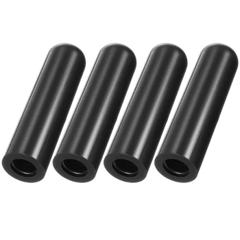 

4 Pcs Car Door Lock Button Pin Screw Knob Cap Cover Trim Insert Universal For BMW E30 E46 318i 325i 330i OEM Black 51211805643