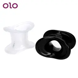 OLO эрекционное кольцо кольца держатель для мошонки мужской целомудрия устройство секс-игрушки для мужчин Задержка эякуляции для пениса