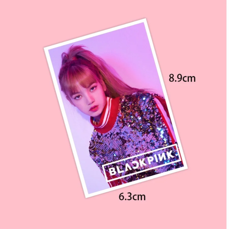 Kpop Blackpink в вашем регионе Polaroid ЛОМО карта с фотографией альбом Лиза Роза HD коллективных Фотокарта 40 шт./компл