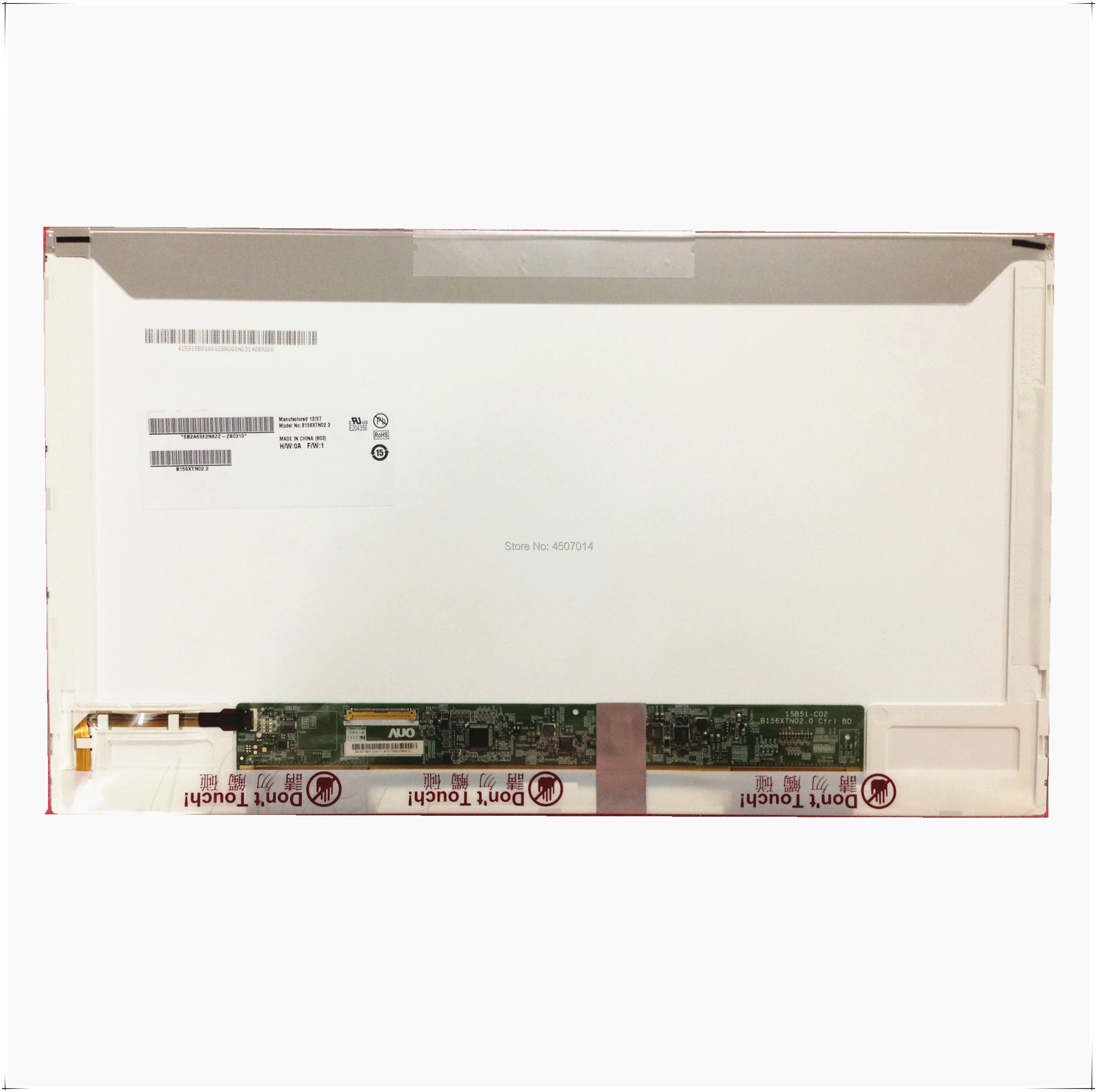 

Free Shipping B156XTN02.2 B156XTN02.1 B156XTN02.0 15.6''inch fit for Lenovo B570 Laptop Lcd Screen 1366*768 LVDS 40 Pins