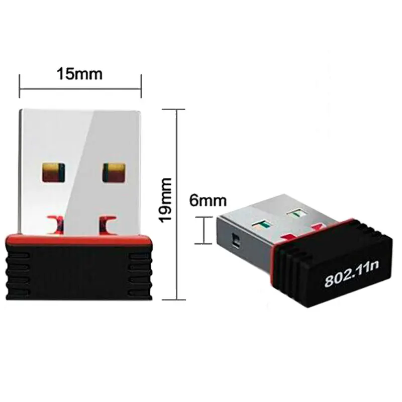 OcioDual Nano Receptor антенна Wi-Fi Negra 150 MB-красный USB мини-адаптер беспроводной Мбит/с LAN Wi-Fi Gran Potencia PA