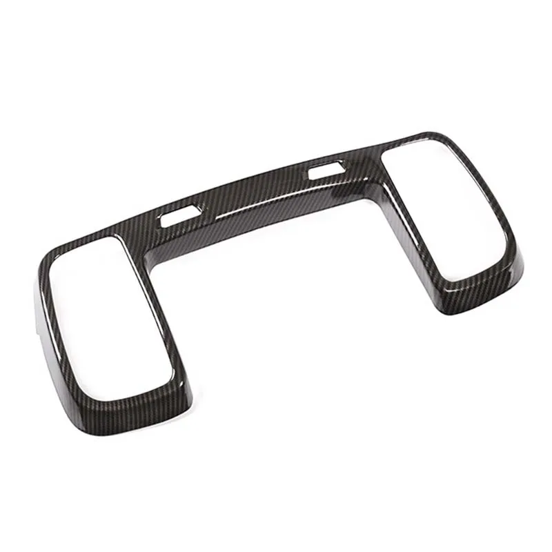 

1pc Decorative Cover Carbon Fiber Black Console Air Vent Outlet Trim Cover Suitable For Mercedes-Benz GLE W166 Coupe C292 15-19
