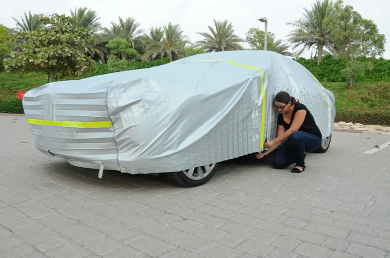 Full type of Car Cover XL Accordion pleated car cover,for vehicles with