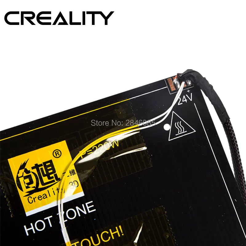 CREALITY 3D توريد الساخن السرير مجلس + كابلات ل 3D طابعة Ender-3 Ender-3Pro حجم 220*220*250 مللي متر مصنع 3D طابعة أجزاء CREALITY 3D توريد الساخن السرير مجلس + كابلات ل 3D طابعة Ender-3 Ender-3Pro حجم 220*220*250 مللي متر مصنع 3D طابعة أجزاء
