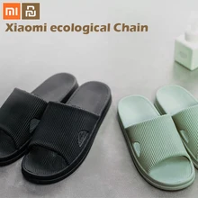 Xiaomi mijia/тапочки; мягкие женские и мужские сандалии для купания; детская повседневная обувь; нескользящие домашние тапочки для душа