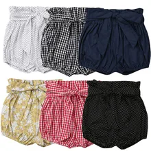 PUDCOCO для малышей для маленьких мальчиков Шорты для девочек Малыш лук пляжные шорты Плавки для девочек PP шаровары трусики От 1 до 4 лет