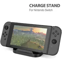 Консольная стойка для зарядки док-станции для nintendo Switch зарядная станция для nintendo Switch с USB Кабельный порт