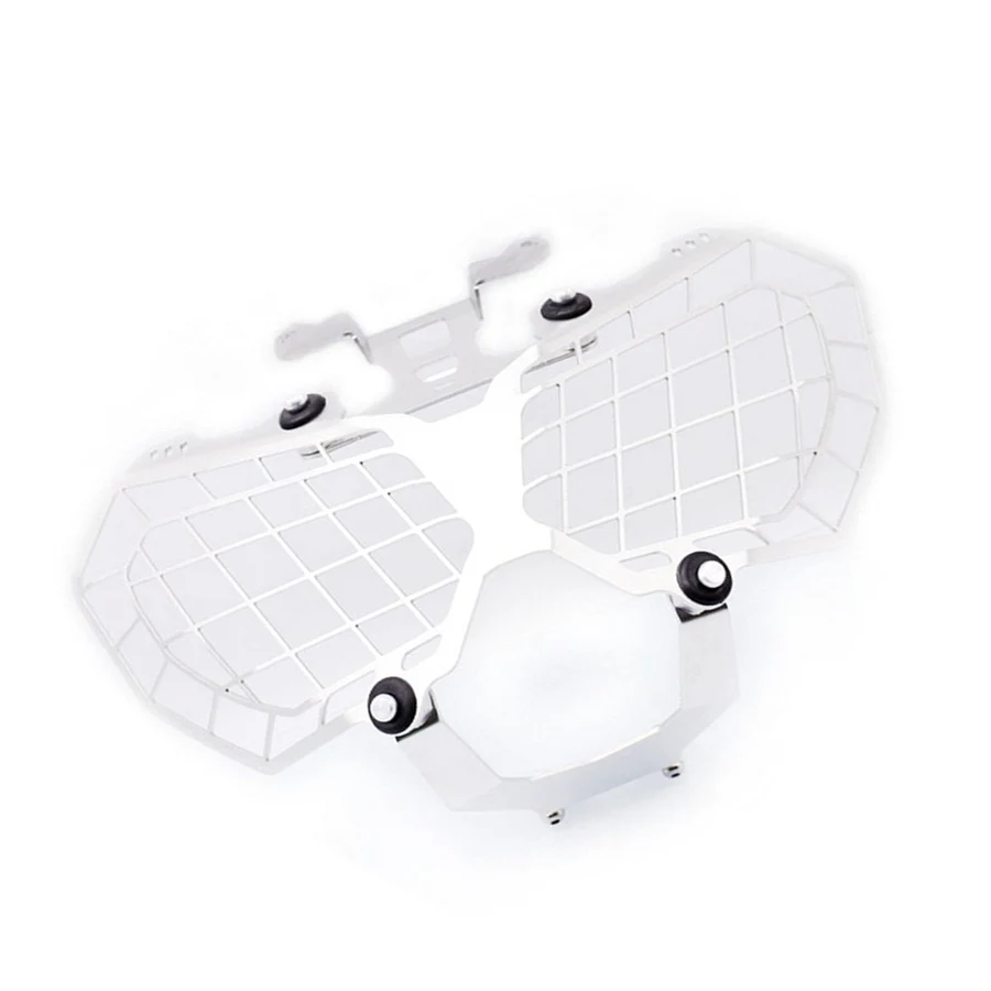

For HONDA CRF1000L AFRICA TWIN 2016 2017 2018 Motorcycle Headlight Lamp Grille Cover Guard Protector Silver
