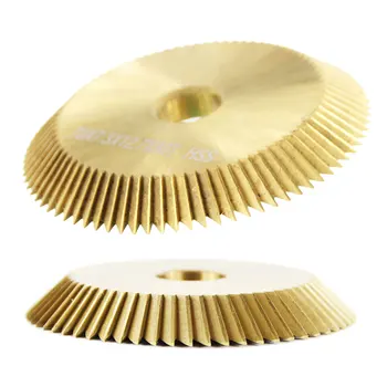 

New 90T Single-sided Tooth HSS Cutting Saw Blade for Cutting Machine Titanium Plating 60*6*16mm
