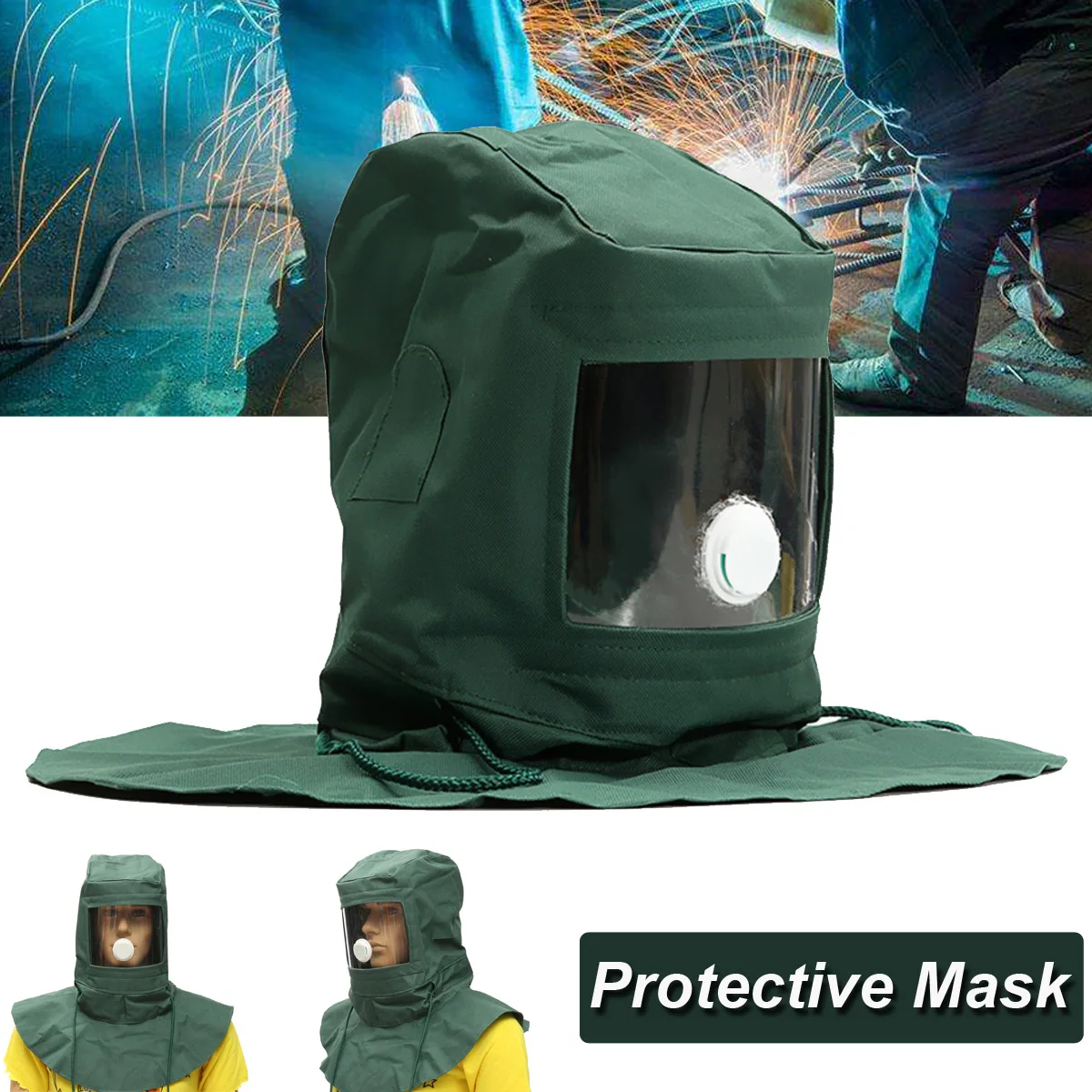 Buy New Blasting Hood Sand Abrasive Grit Shot Sand