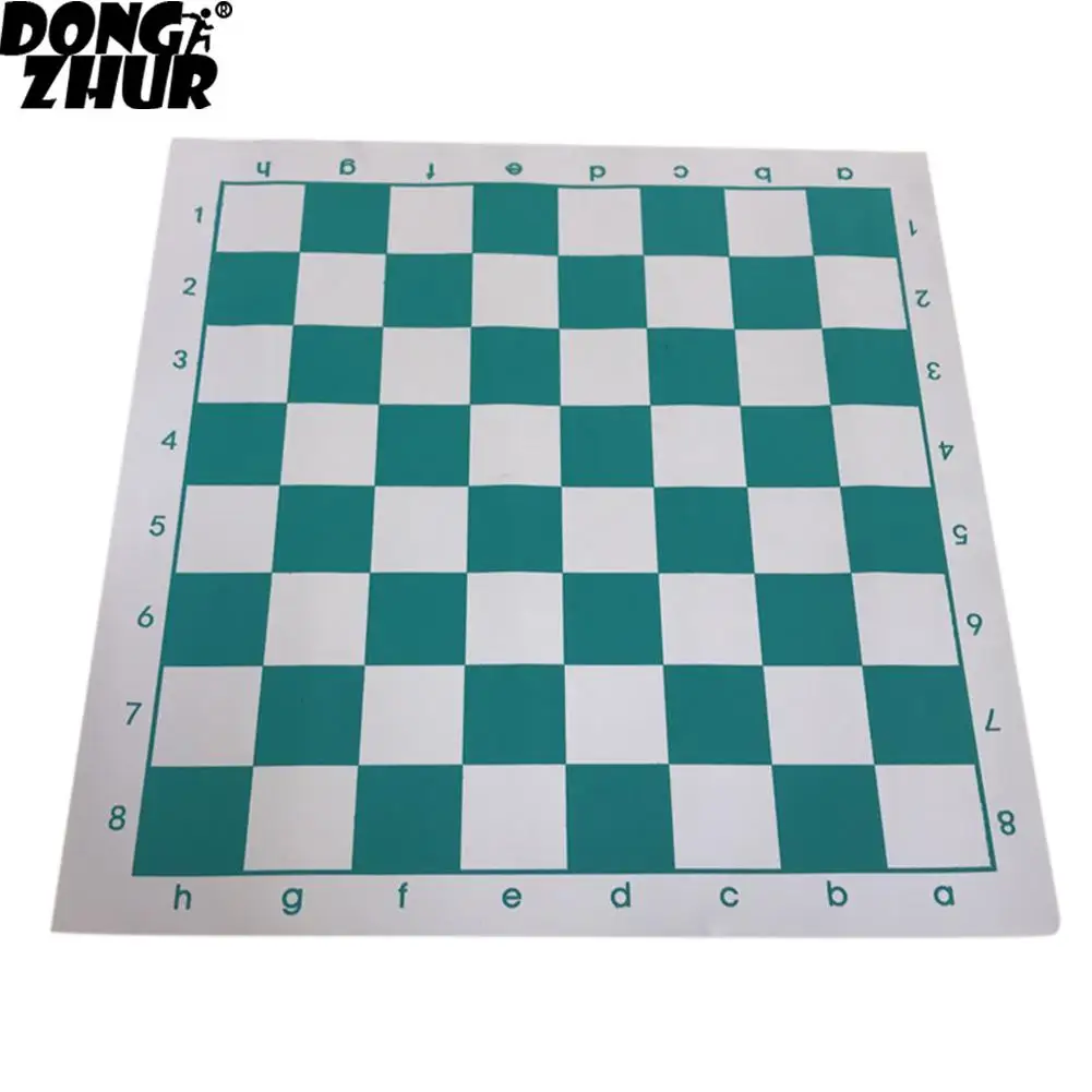42x42 см ПВХ кожа турнир шахматная доска для детских обучающих игр
