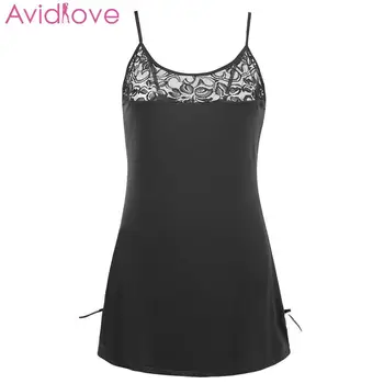

Avidlov Summer Women Sexy Lingerie Night Dress Cotton Sexy Underwear Hot Erotic Slim Mini Backless Nightdress Home Clothes