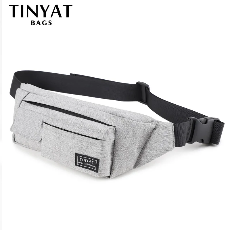 TINYAT Belt bag Men Women Waist bag pack Travel font b Phone b font Belt Pouch