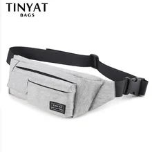 TINYAT Для мужчин Для женщин поясная сумка кошелек Для женщин женские Водонепроницаемый телефон ремень сумка кошелек 4 кармана большой Фанни чемоданчик сумка на пояс мужская