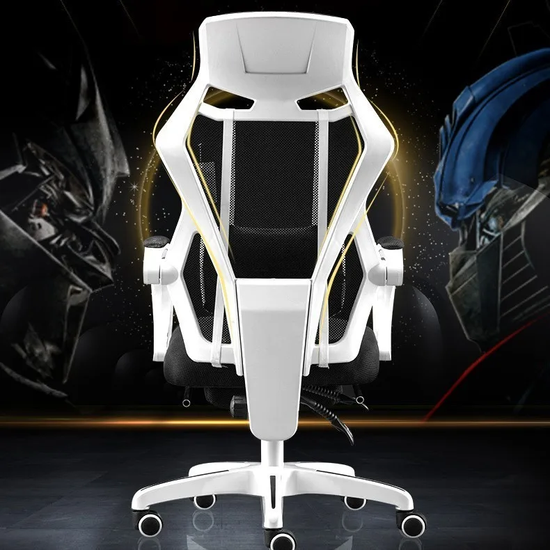 

New Lie Computer Household To Work Chair Rise And Fall Revolving Staff Member Competition Net bar games electronic comfort Hot
