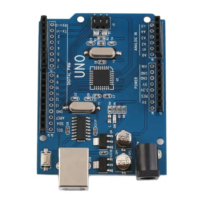 Uno R3 Atmega328P 5V макетная плата с Загрузчиком Ch340G Usb для Arduino разъемы | Электроника