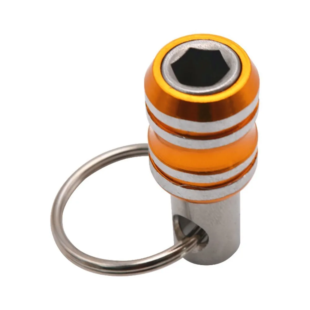 

1PCS Quick Release Magnetic Screwdriver Bit Holder 1/4" Hex Shank 60mm Length Drill Bit Holders
