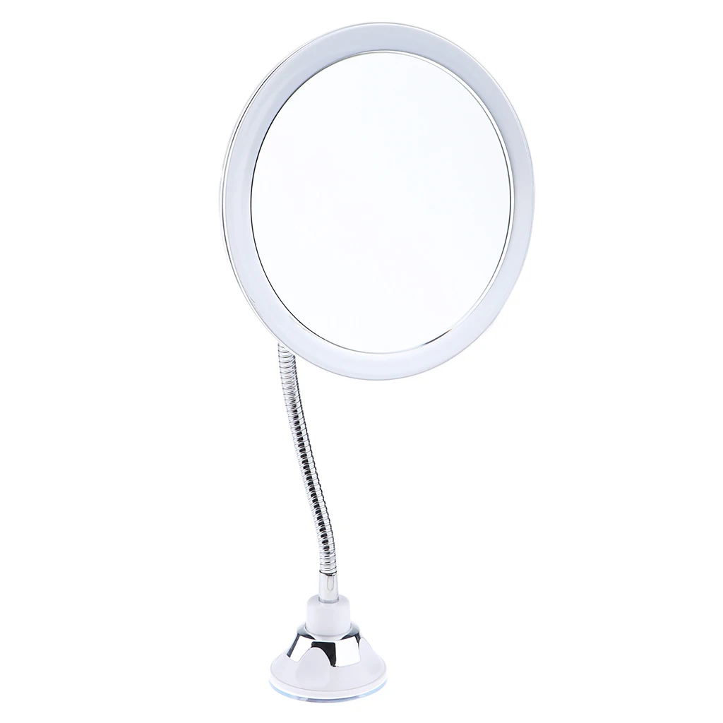

10X Magnifying Vanity Makeup Mirror, 360 Degree Swivel Rotation with Locking Suction