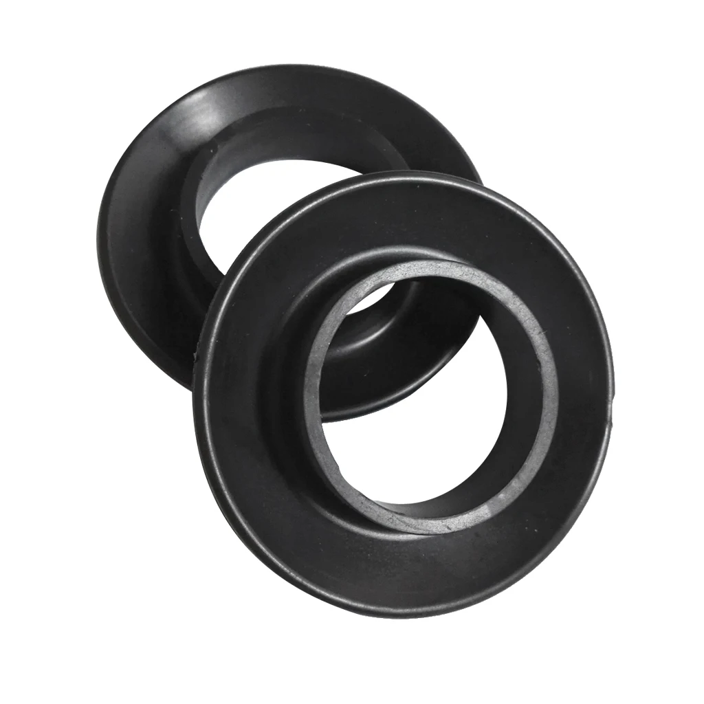 

2-Pack Soft Rubber Kayak / Drip Rings / Splash Rings Universal Fit Paddle Accessories - Black