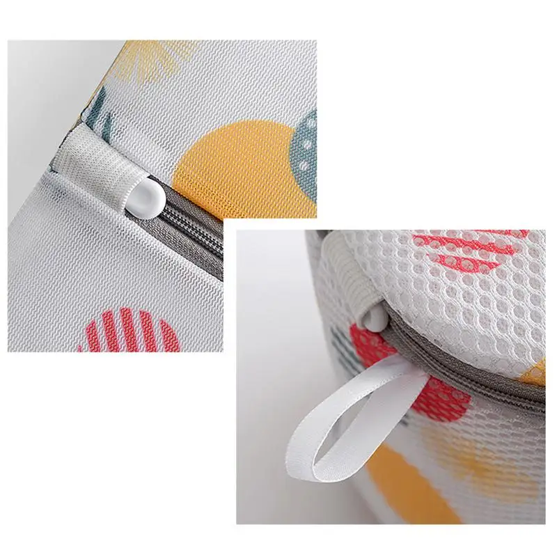 Laundry Bag Polyester Washing Machine Mesh Bag Thickened Bra Underwear Laundry Bag With Zipper Household Laundry Storage