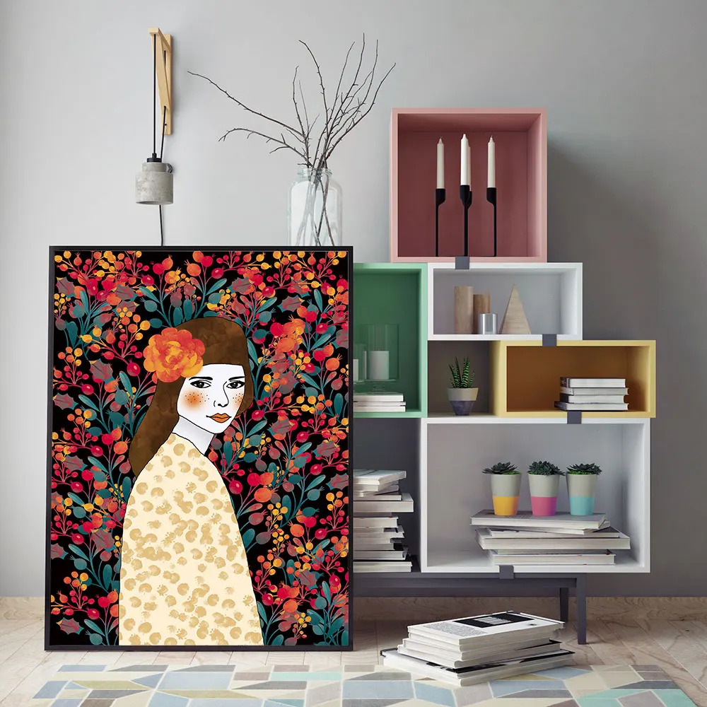 

SIMPLE Nordic Art Feature Canvas Poster Minimalism Painting Abstract Wall Picture Print Modern Home Room Decoration Unframed