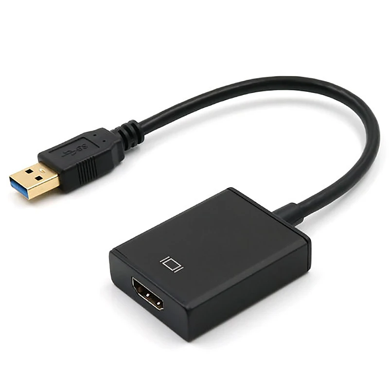 Usb 3.0 a Hdmi Hd 1080P Hdtv Audio Video Convertitore Dell'adattatore Del Cavo per Finestre 7/8/10