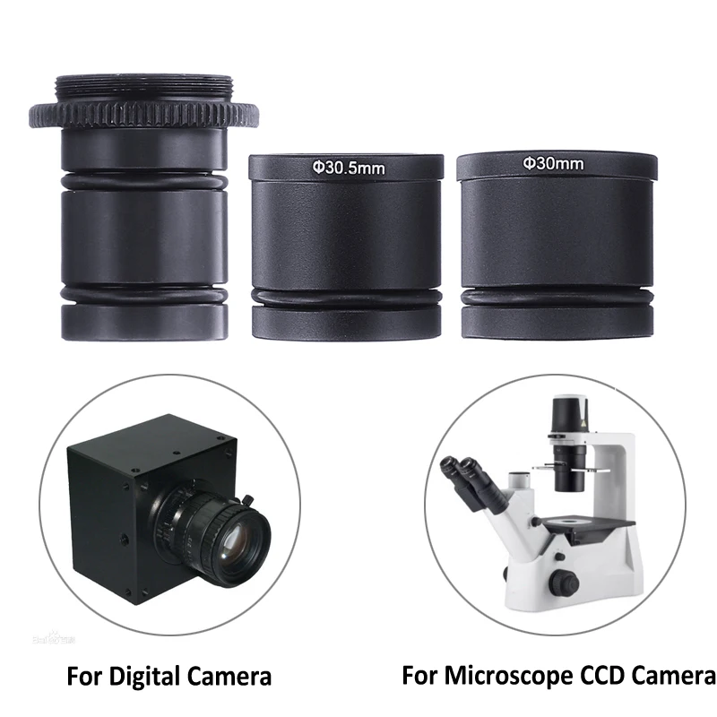 Microscope Eyepiece Lens Adapter 23.2mm 30mm 30.5mm Eyepiece Lens For Connect Microscope CCD