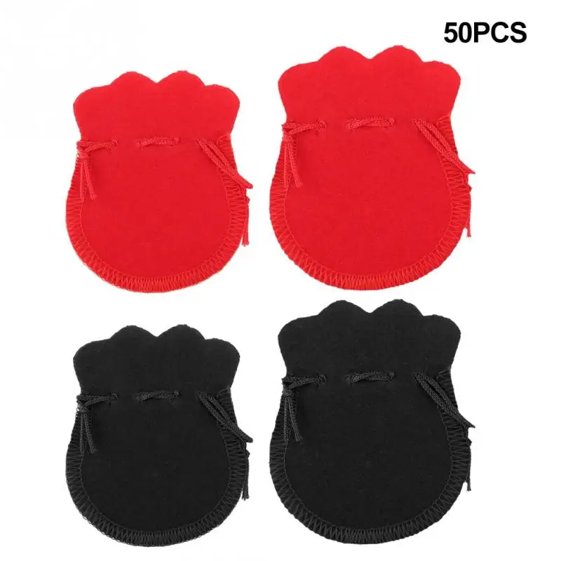 

New 50pcs/set 7*9cm/5*7cm Pouch Lot Drawstring Fashion Packing Bags for Gift Jewelry Party Wedding Favor Packaging Display