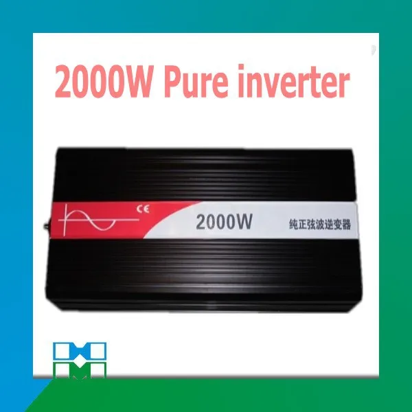 

Free Shipping 2000W Power Inverter Pure Sine Wave DC 36V to AC 220V Solar/Wind/Car/Gas Power Generation Converter